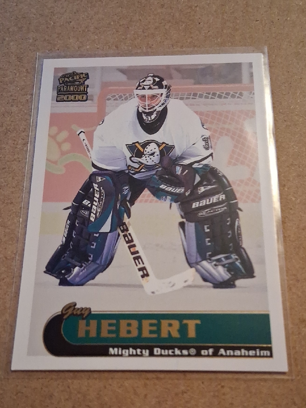 Mighty Ducks/Blues Guy Hebert NHL Hockey Cards
